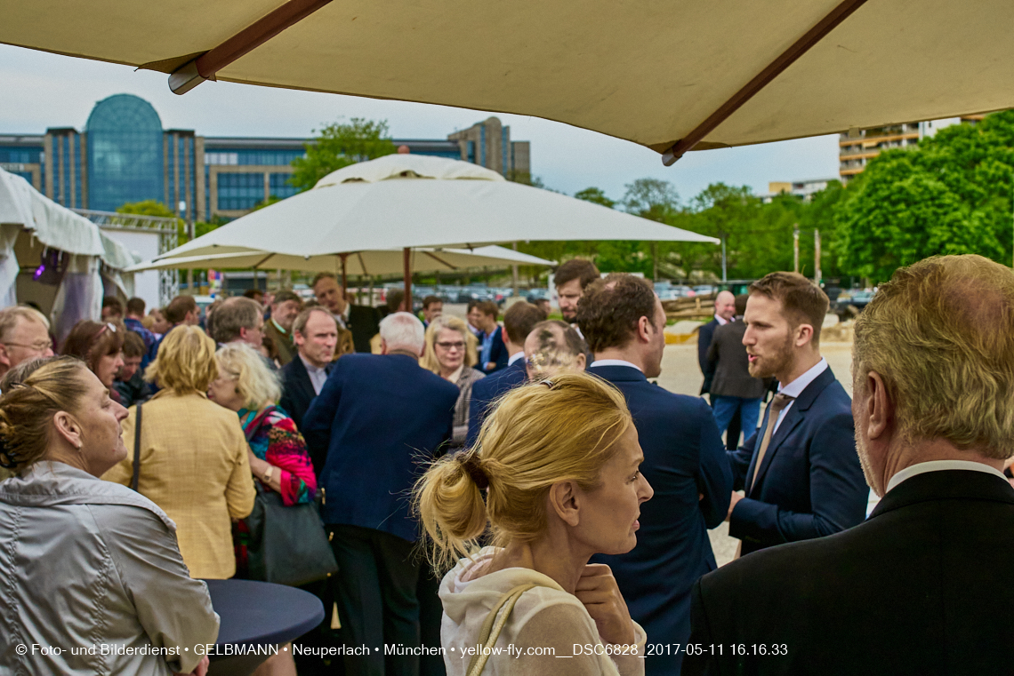 11. Mai 2017 - Grundsteinlegung für die LOGE und dem Kulturquadrat in Neuperlach